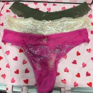 Victoria’s Secret Panty Thongs